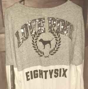 SUPER BLING Pink Long sleeve